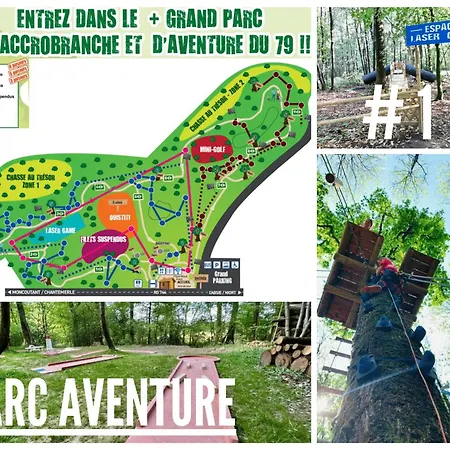 Jolie M'home, Le Puy Du Fou, 15 Pers, 7 Ch, 5 Sde, 5 Wc Nyaraló